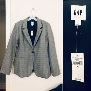 GAP Jackets & Coats - NWT 💥 GAP Classic Glen Plaid Blazer sz12 GAP Jackets & Coats - NWT 💥 GAP Classic Glen Plaid Blazer sz12